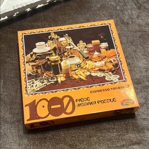 NWOT Espresso Yourself 1000 Piece Jigsaw Puzzle
